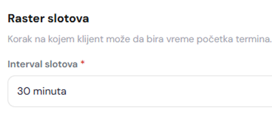 Koliko dana unapred se zakazuje