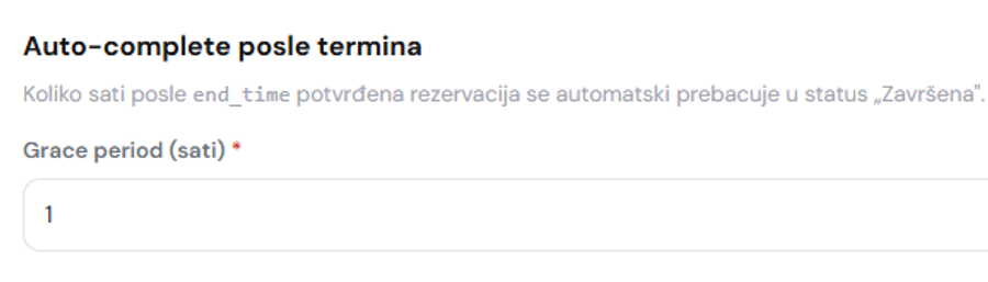 Dodatna podešavanja